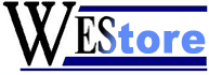 W E Store Logo